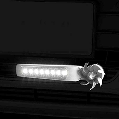 image for SuperUS Wind Powered LED Light Wind Powered 8 LED Car DRL Daytime Runn