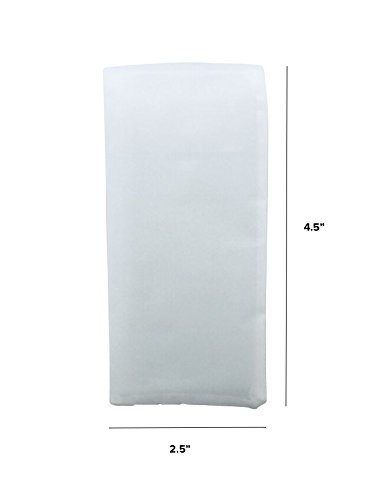 90 Micron Rosin Tea Bag Press Filter  2.5 by 4.5 inch  25 Pack  Zero Blowout Guarantee  All Micron & Sizes Available