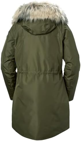 Femmes W Senja Parka, Vert, S