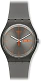 Swatch Men's SUOM702 Quartz Gray Dial Plastic Measures Seconds Watch