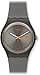 Swatch Men's SUOM702 Quartz Gray Dial Plastic Measures Seconds Watch