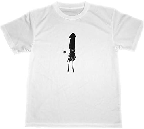Amazon 烏賊 切り絵 ドライ Tシャツ ダイオウイカ グッズ ドクロ オリジナル Tシャツ カットソー 通販