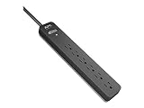 APC 6-Outlet Surge Protector Power Strip 540 Joules, SurgeArrest Essential (PE63)