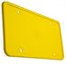 Rightcar Solutions Silicone License Plate Frame | The Original Premium Grade Silicone Car Plate Frame | Rust Proof, Rattle Proof, Weather Proof License Plate Holder (Yellow)