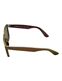 Ray-Ban Wayfarer - Gafas de sol metálicas en rosa gris   verde espejo