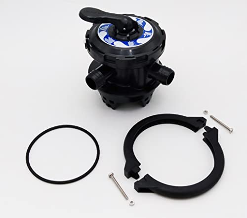 EDENEA Vanne 6 Voies pour Filtre Piscine -Version Top - pour Filtre Planet Pool