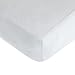 American Baby Company Heavenly Soft Minky Dot 4-Piece Crib Bedding Set, White, for Boys and Girls