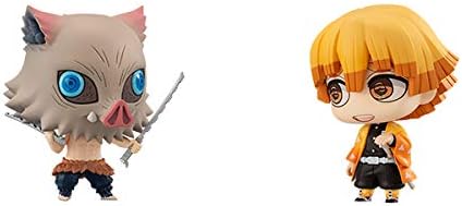 ちみメガ バディシリーズ! 鬼滅の刃 我妻善逸&嘴平伊之助 あがつまぜんいつ はしびらいのすけ セット 約65mm PVC製 塗装済み完成品フィギュア