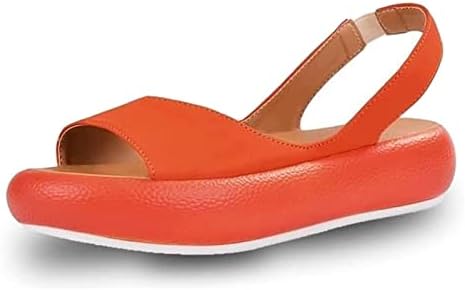 ZXTING Summer Casual Sandals with Footbed,Orthopedic Summer Sandal