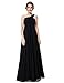 Ever-Pretty Women's Summer One-Shoulder Empire Waist Chiffon Pleated Maxi Formal Dress 09816