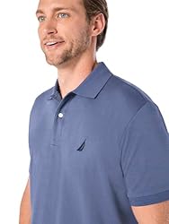 Nautica Men's Classic Fit Short Sleeve Solid Soft