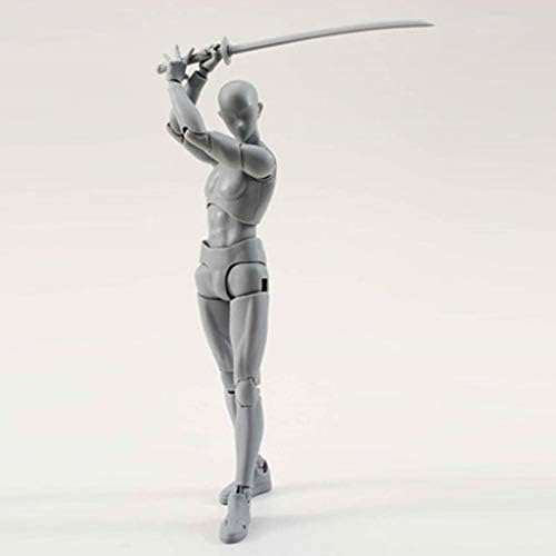 sunnymi Artists Action Figure Model Human Mannequin Man Woman Kits for Drawing, Sketching, Painting, Artist,Cartoon Figures Action (G)