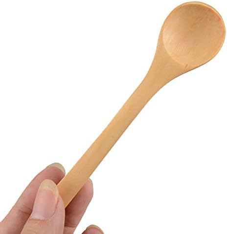 gangnumskythaii Tea Soap Dessert Coffee Spoons Rests for Kitchen Party Cooking Tools Accessories Gifts Wood(TypeP2)