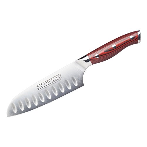 Ergo Chef Crimson Series SH3160 Japanese Santoku Knife 6-inch