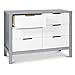 Carter's by DaVinci Colby 6-Drawer Dresser in Grey and White