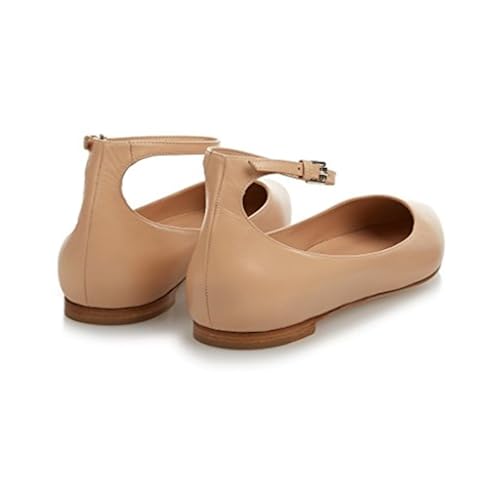 flat dress shoes with ankle strap