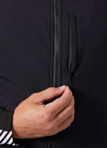 Hommes Gilet Softshell Paramount, Noir, XL