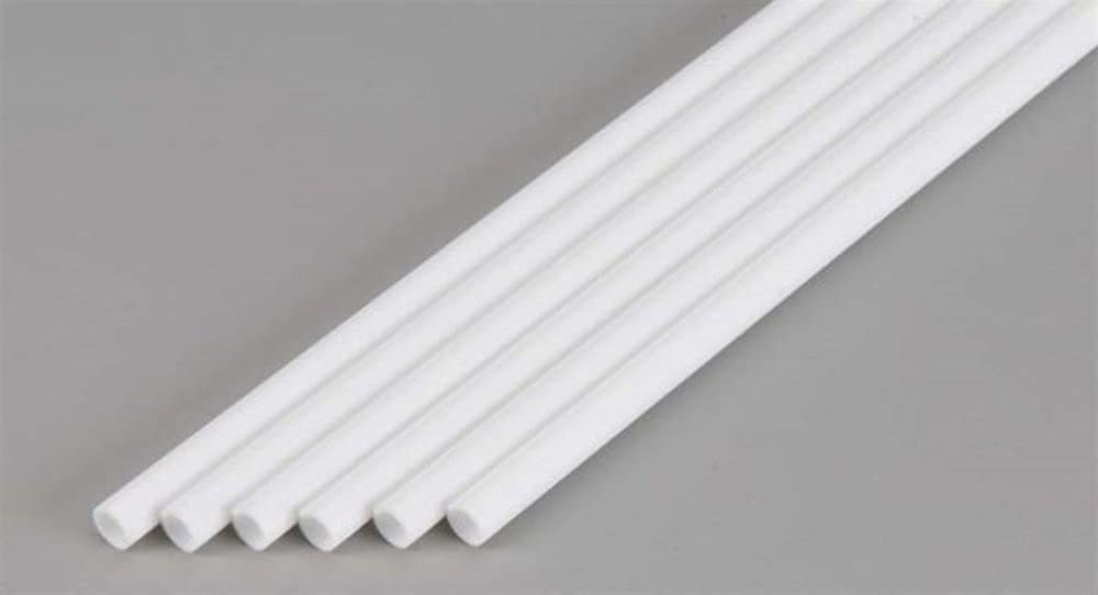 evergreen 427 Round Tube Game 60 cm Long Diameter 5.5 mm Pack of 6