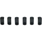 Dopro Stainless Steel Tremolo Bridge String Lock Insert Block Bridge Saddle Clamp Blocks Fits FR Black