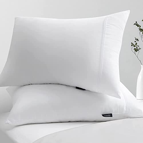 viewstar Queen Size Bed Pillows for Sleeping 2 Pack, Soft Down