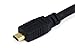 Monoprice 6inch 34AWG High Speed HDMI Cable With Ethernet - HDMI Micro Connector male to HDMI Connector female - Black
