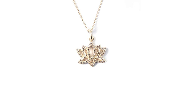14k Solid Yellow Gold and Pavé Diamond 
