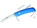 Swiza D03 Swiss Pocket Knife Blue Folding Knife,2.875in,440 Stainless Steel,Standard KNI.0030.1030