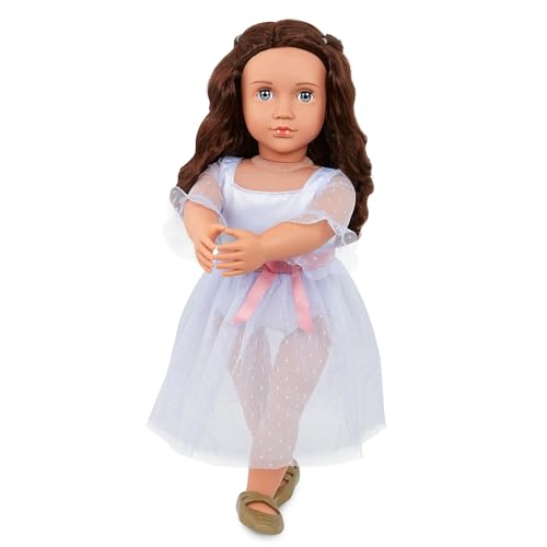 Our Generation 18-Inch Ballerina Doll Clara with Nutcracker Accessory