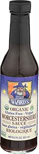 THE WIZARDS SAUCES Organic Vegetarian Worcestershire Sauce, 8.5 OZ