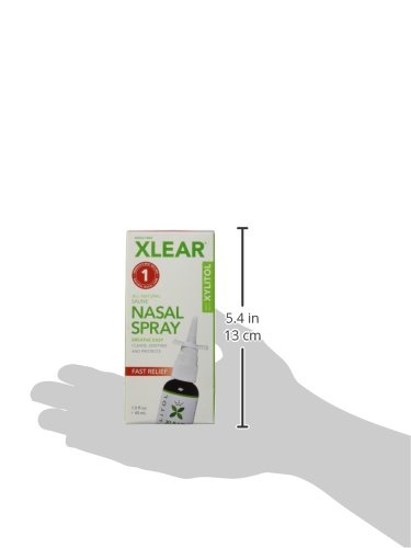 Xlear Natural Nasal Spray with Xylitol, 1.5 fl oz (Pack of 2)