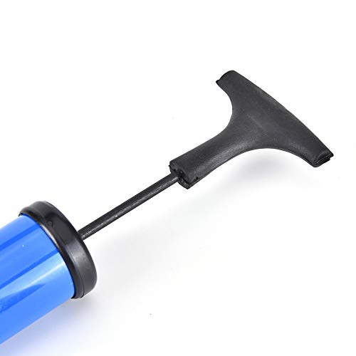 Xeminor Inflating Hand Air Pump Football Manual Pump for Bike Basketball Mini Hand Push Portable Inflatable Needle Pump 12 inh