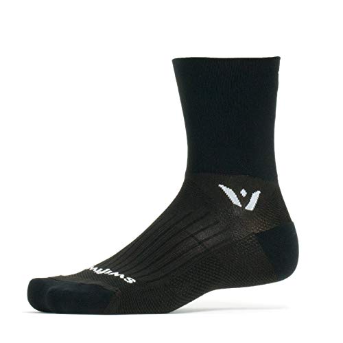 Swiftwick- PERFORMANCE FOUR Calcetines de ciclismo y trail running, máxima durabilidad