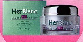 New HerBlanc Breast up cream 50 g