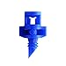 xGarden 60 Pack Blue 360 Degree Micro Sprayer Fan Jet - for Hydroponic and Aeroponic Misters and Cloners