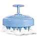TTKLYN Hair Shampoo Brush, Scalp Care Hair Brush with Soft Silicone Scalp Massager, Light Blue