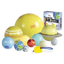 Giant Inflatable Solar System, 5"-23" D, Multi, Sold as 1 Kit, 12 Each per Kit