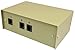 PTC 2-Way A/B RJ11/12 (Phone Jack) Metal Rotary Manual Switch Box