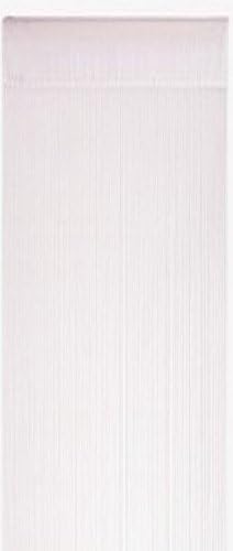Amazon Com White String Curtain 40x110 For Windows Wall Decor