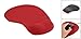 uxcell Silicone Gel Home Desktop Anti-Slip Wrist Rest Support Mouse Pad Mat Red