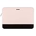 Comfyable Laptop Sleeve 13 Inch 14 Inch Compatible with MacBook Air 2025 M4 M3 M2 M1 & MacBook Pro 2024 - Water-Resistant Cover Computer Case for Mac - Pink & Black