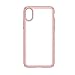 Speck iPhone XS Presidio Show Case, Show Off Your Phone and Stay Protected with IMPACTIUM 10-Feet Drop Protection, Clear/Rose Gold