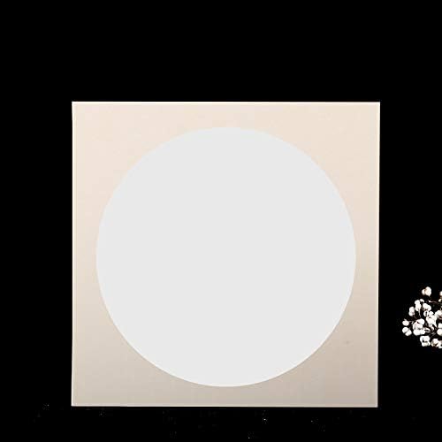 KZ185 Hmay Pre-Mounted Soft Shikishi with Jingxian Semi-Sized Xuan Paper/Chinese Shikishi for Sumie Painting and Brush Calligraphy 10 Sheets (Square 33 cm, 12.99") (15)