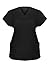 G Med Women's 2 Button V Neck Half Sleeve Scrub Top