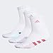 adidas Women's Cushioned Quarter Socks (3-Pack)