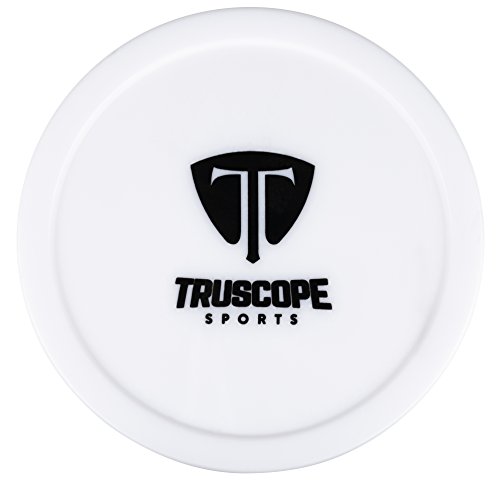 Truscope Sports 12 Pack 3 1/4 Inch Air Hockey Pucks (White)