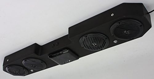 Froghead Industries Yamaha Rhino Stereo Console | AQ-DM-4UBT | Lighted Kicker Speakers
