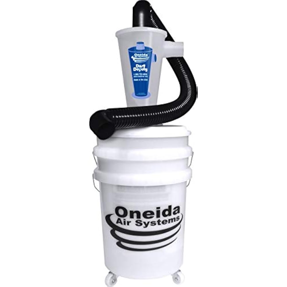 The Dust Deputy Deluxe AntiStatic Cyclone Separator 5 Gallon Kit