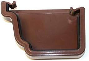 Marshall Tufflex Universal Plus OGEE External Stop End (Left Hand LH) 128mm Width, 88mm Depth RWKE2 (BROWN) by Marshall Tufflex
