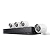 Samsung Wisenet SDH-B84040BF 8 Channel 4 MP Super HD DVR Video Security System 4 Weather Resistant Bullet Camera (SDC-89440BC) with 1TB Hard Drive (Renewed)