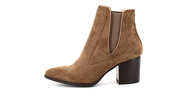 Azarey Botin Campero Taupe Elastico : Amazon.es: Zapatos y complementos